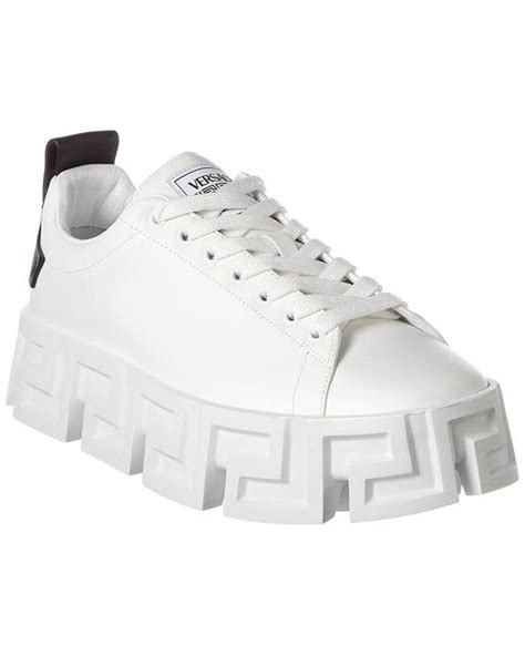 white labyrinth versace|versace greca sneakers.